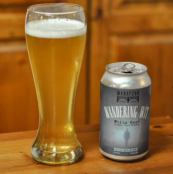 Wandering Wit by Manayunk Brewing Company