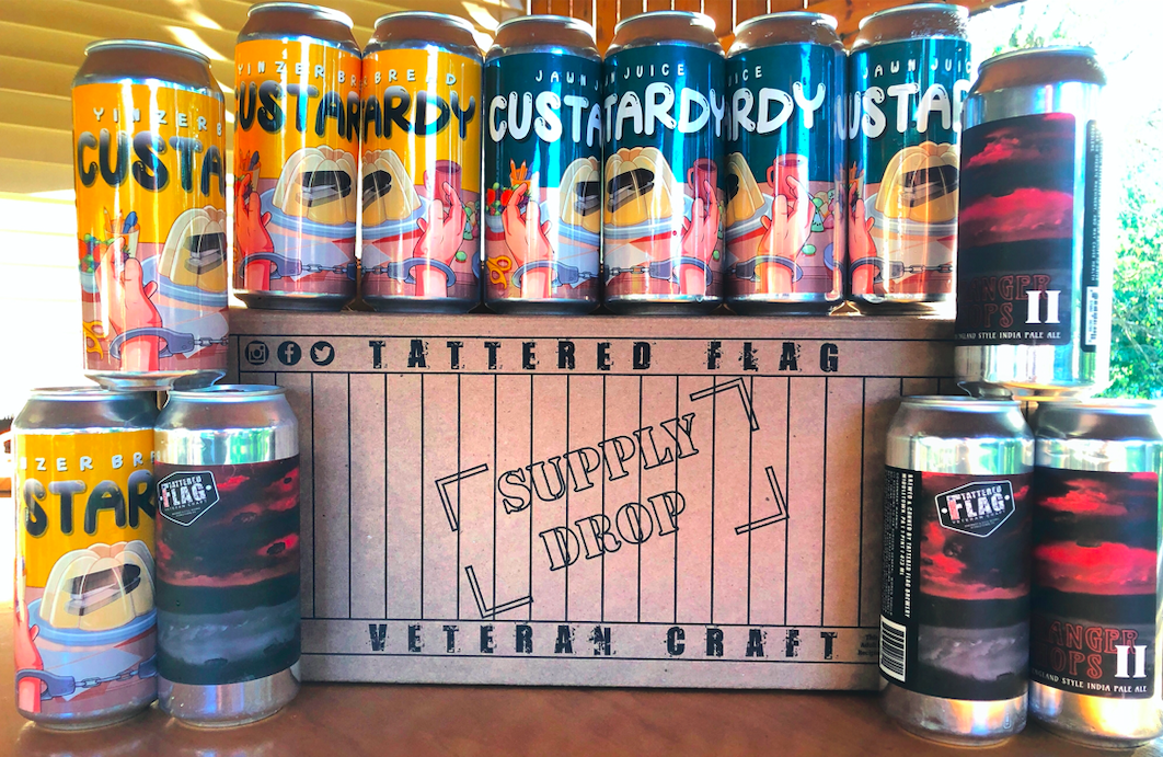 Tattered Flag Launches Statewide Beer Shipping Program; “Supply Drop”