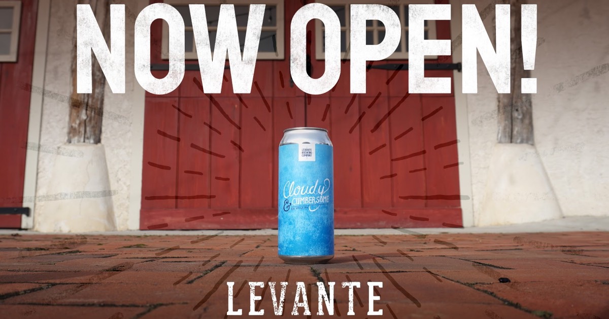 Levante Brewing Reopens Stables for Onsite Draft Service; Nov. 6