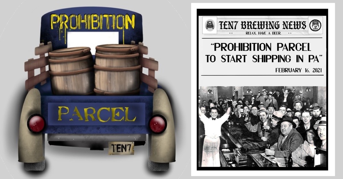 Ten7 Brewing Introduces Statewide Shipping With “Prohibition Parcel”
