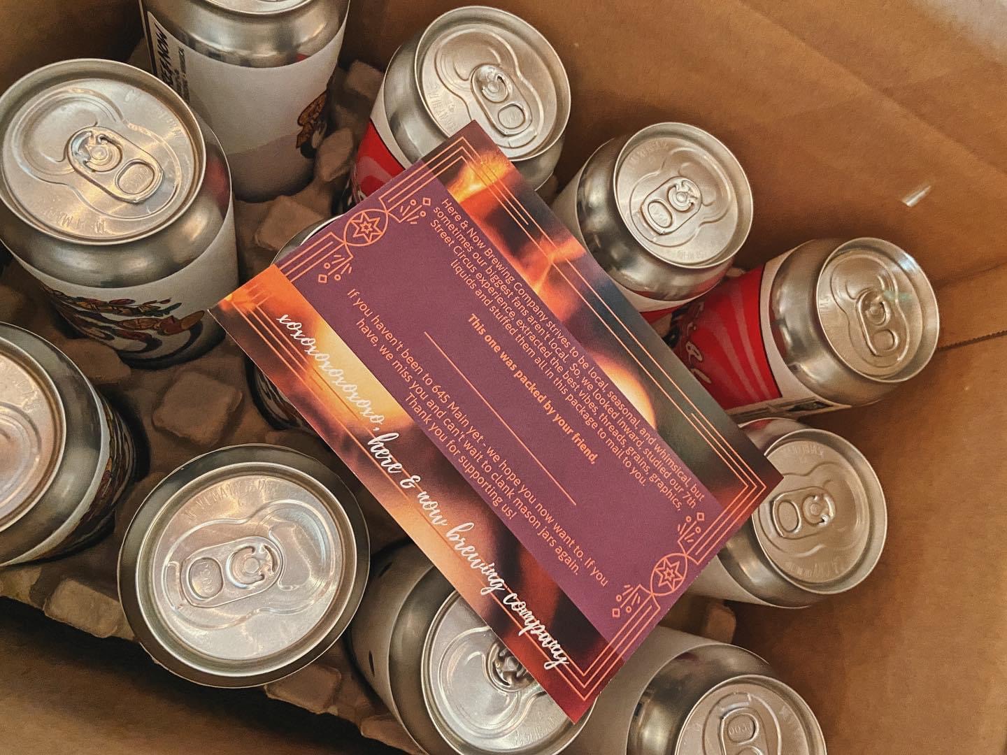 Here & Now Brewing Shipping Statewide In PA, DC, And AK