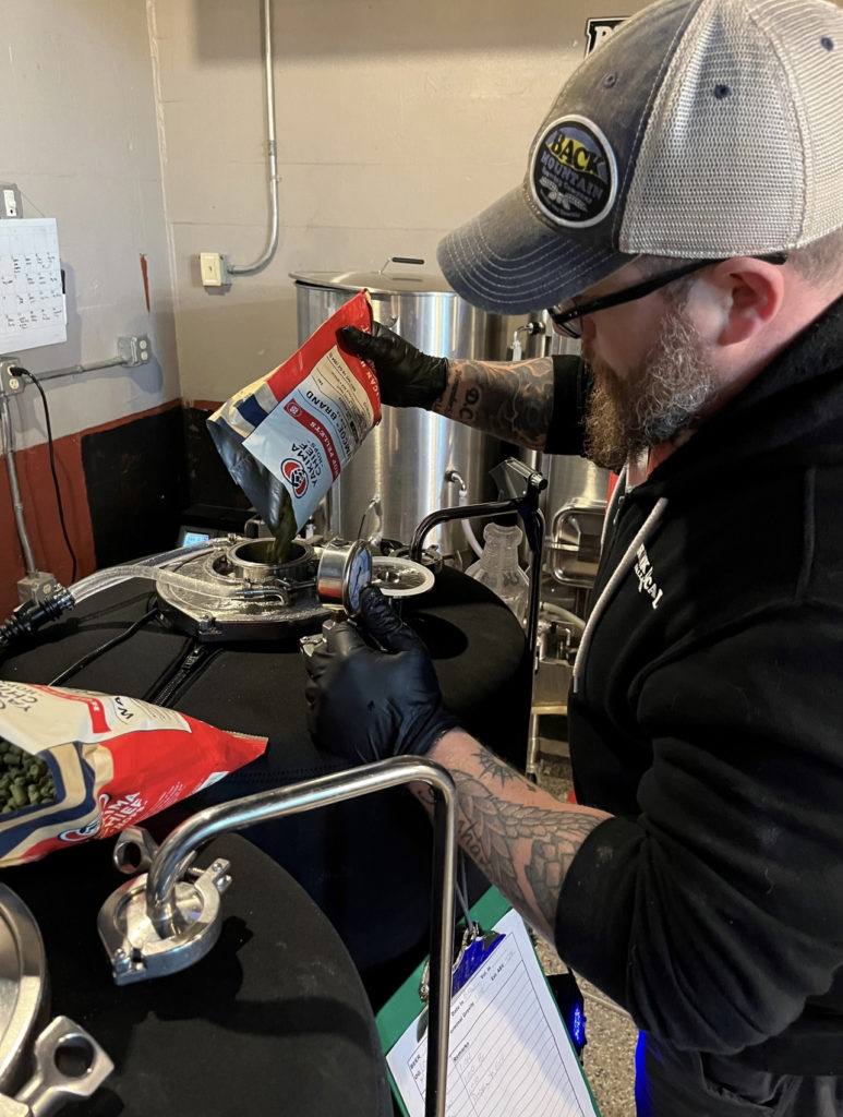 Clay Cadwalader of Back Mountain Brewing Company