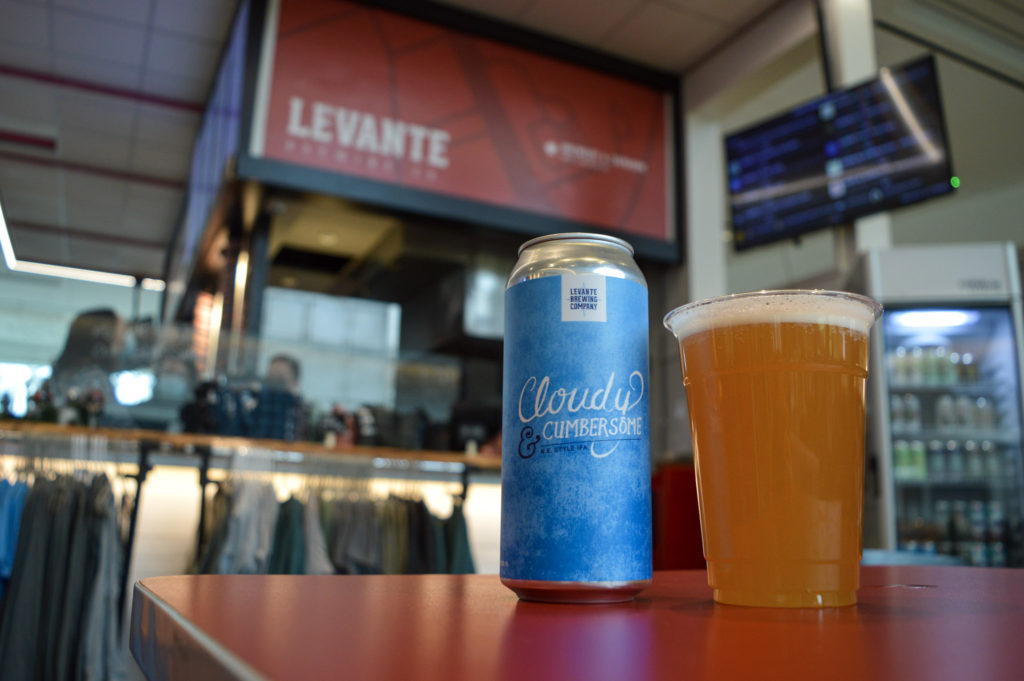 Levante Brewing pop-up at King Of Prussia Mall