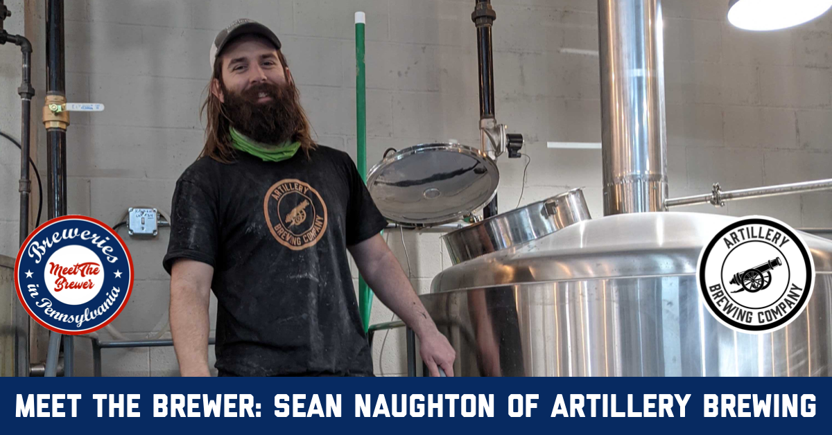 Meet The Brewer: Sean Naughton of Artillery Brewing Company