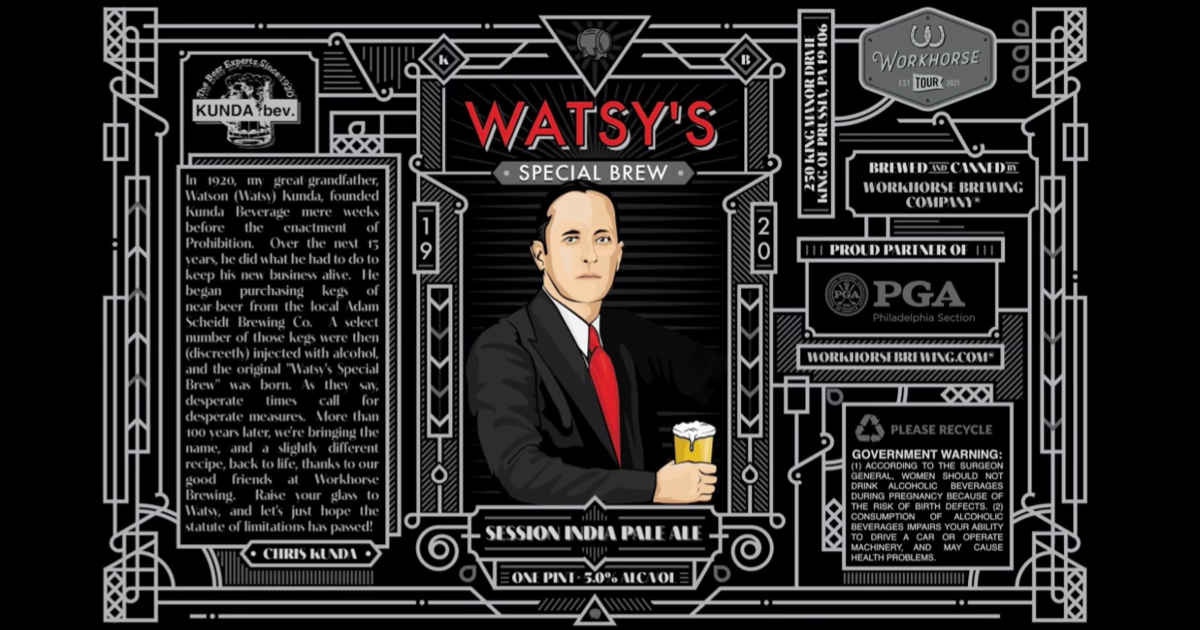 “Watsy’s Special Brew” Makes A Comeback After 102 Years