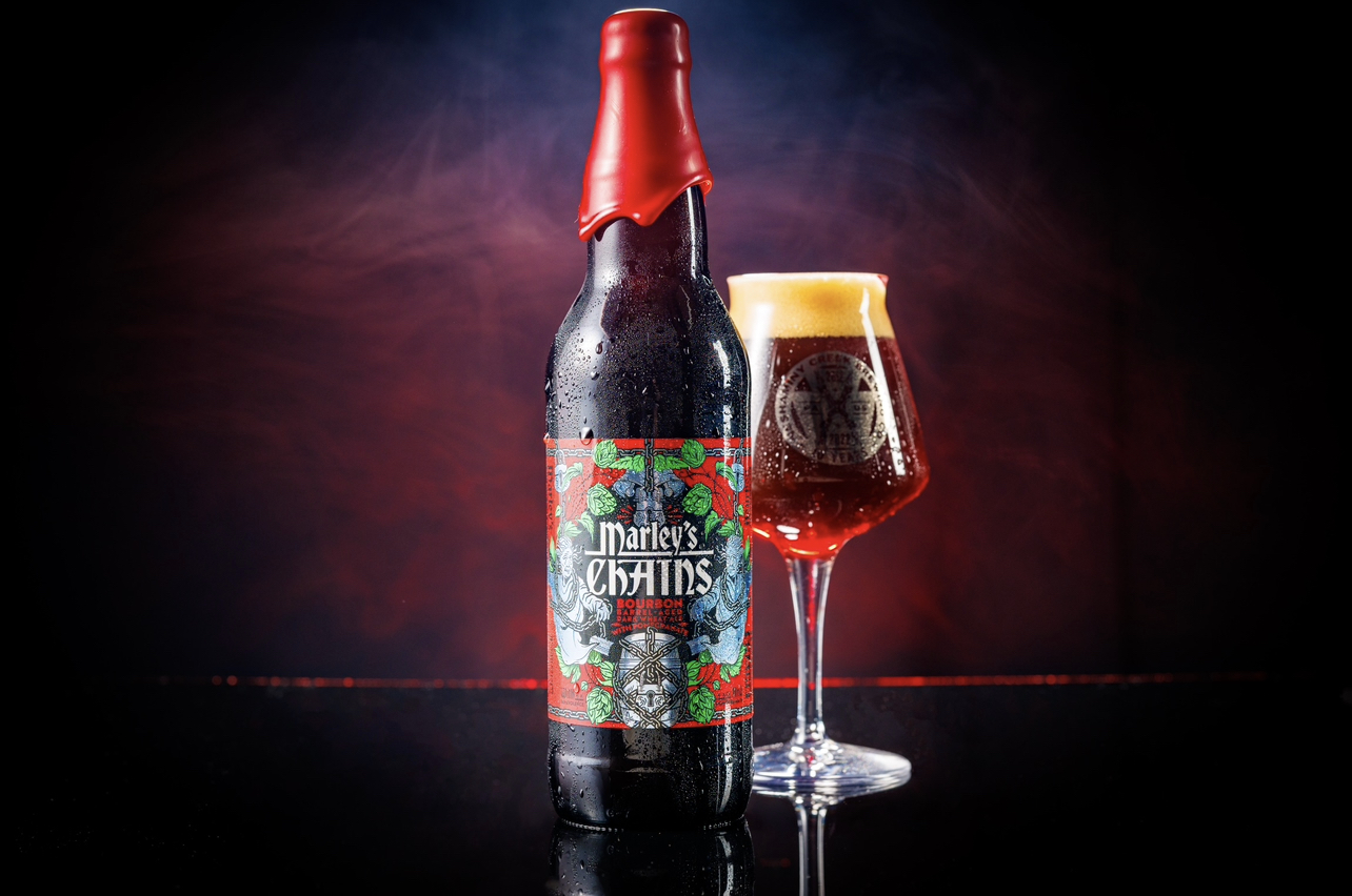 Nah-Humbug! Neshaminy Creek Releases ‘Marley’s Chains’ Taproom Exclusive Bottle For Christmas