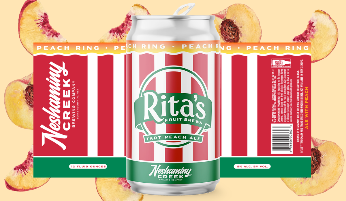 Peach Ring; Newest Flavor In Popular Rita’s Fruit Brews Series by Neshaminy Creek