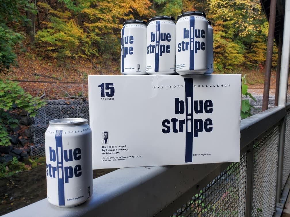 Axemann Brewery Blue Stripe