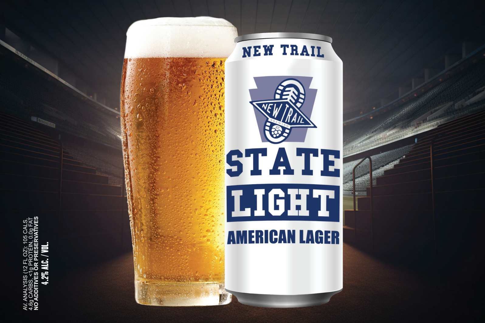 State Light New Trail Brewing Penn State University PSU