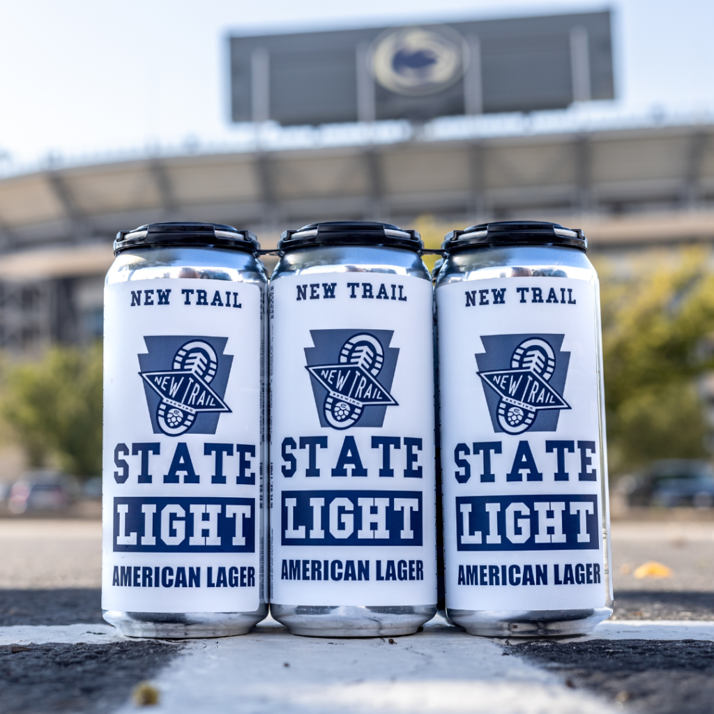 New Trail Brewing Company State Light Penn State