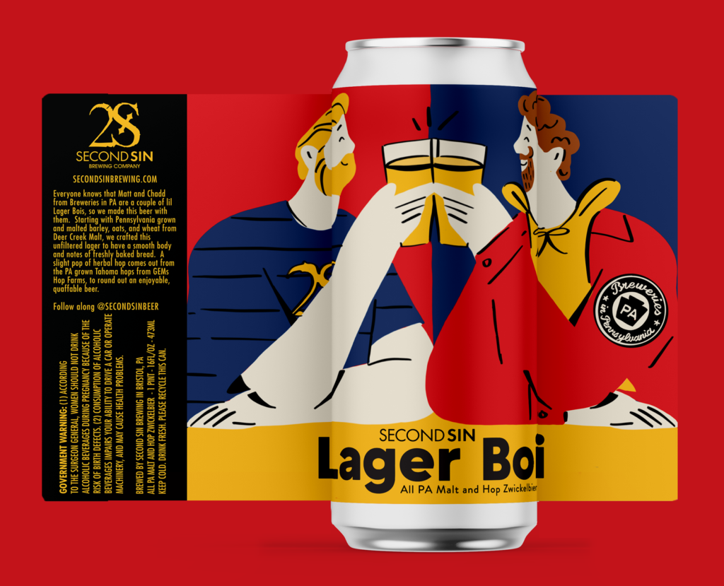 Lager Boi Second Sin Breweries In PA