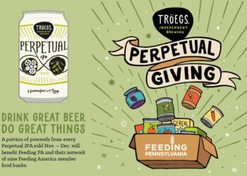 Tröegs partners with Feeding Pennsylvania for Perpetual Giving campaign