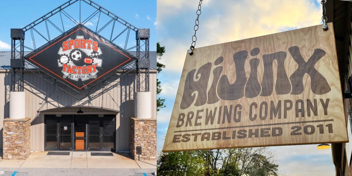 Sports Complex of the Lehigh Valley and Hijinx Brewing Company