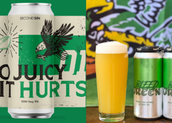 Eagles themed beers playoffs 2024
