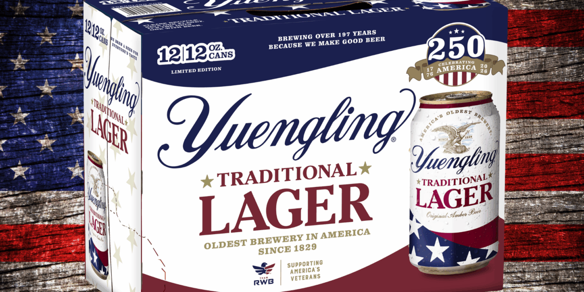 Yuengling Honors America’s 250th with Limited-Edition Lager Cans and Packs