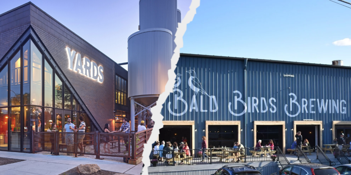 According To Court Filings Yards Brewing Distances from Bald Birds